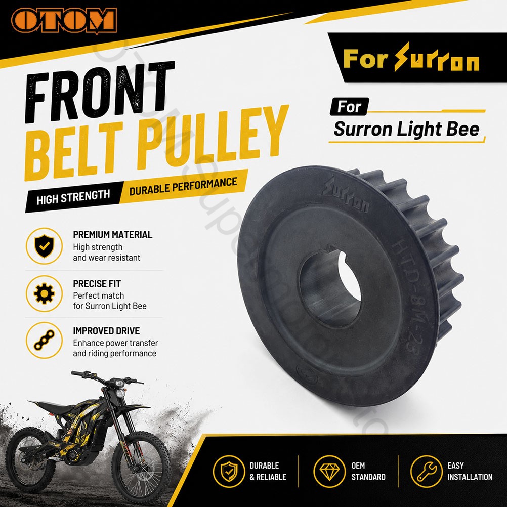 Gear X Motorcycle - Polea de transmisión delantera para motocicleta