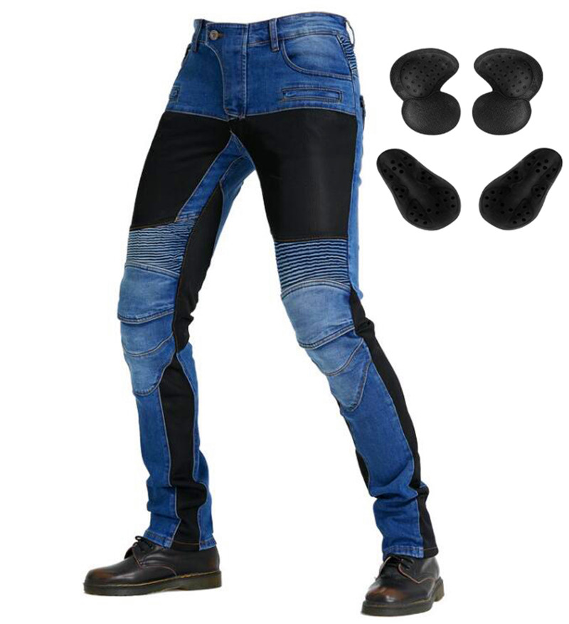 Motorcycle Gear Jeans - Pantalones de moto para hombre, pantalones