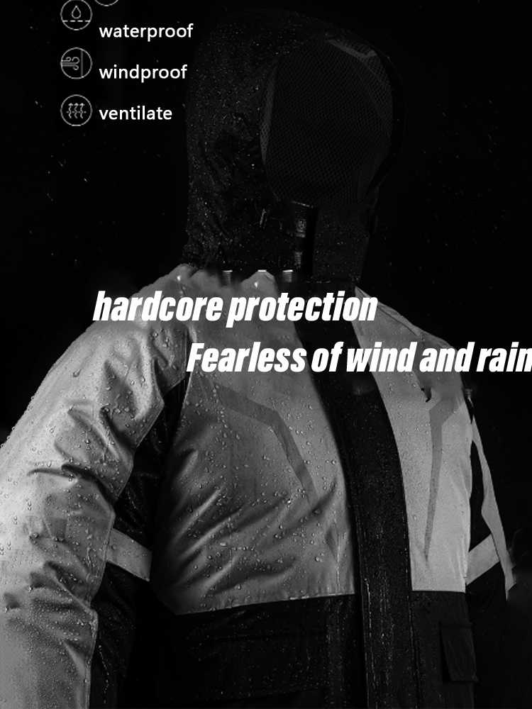 Motorcycle Rain Suit - Storm-traje de lluvia para motocicleta, impermeable,