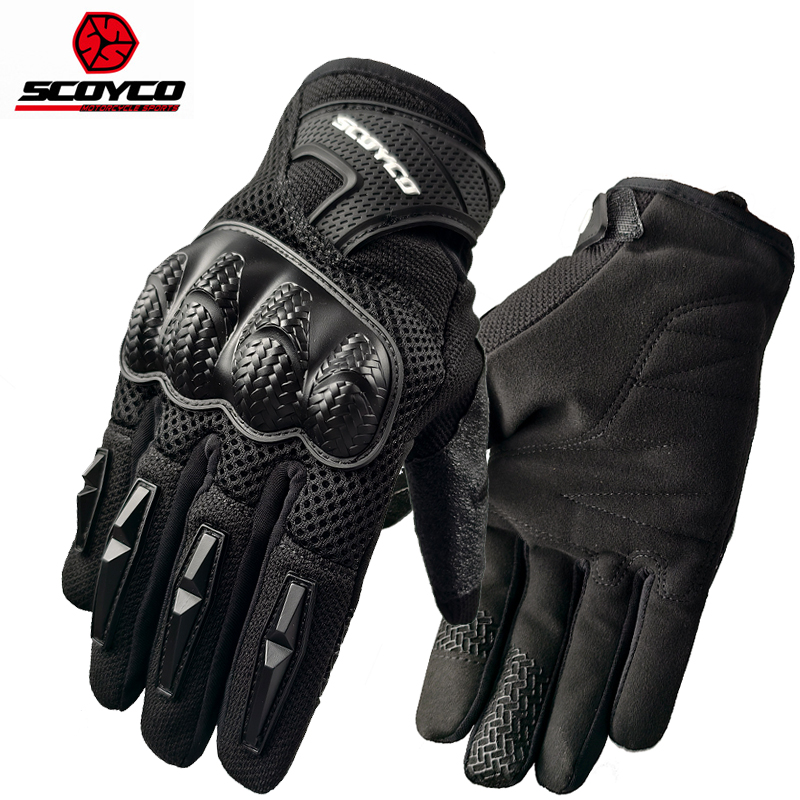 Motorcycle Gear Clearance - Scoyco-guantes de motociclismo con pantalla táctil,