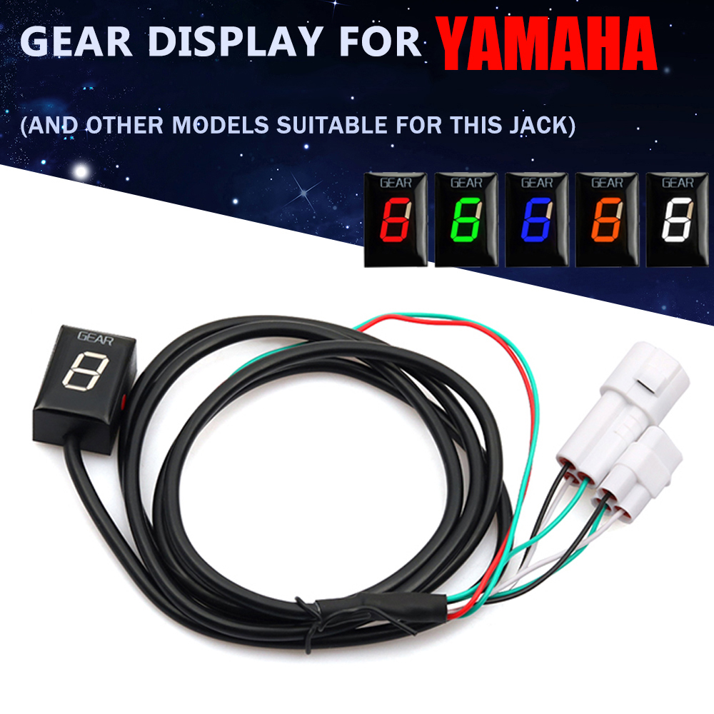 Gear Indicator Display - Indicador de marchas para motocicleta, accesorio