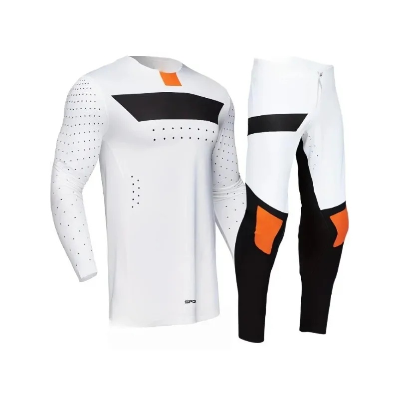 Motorcycle Gear White - Conjunto de Equipamiento Deportivo 2026 Blanco