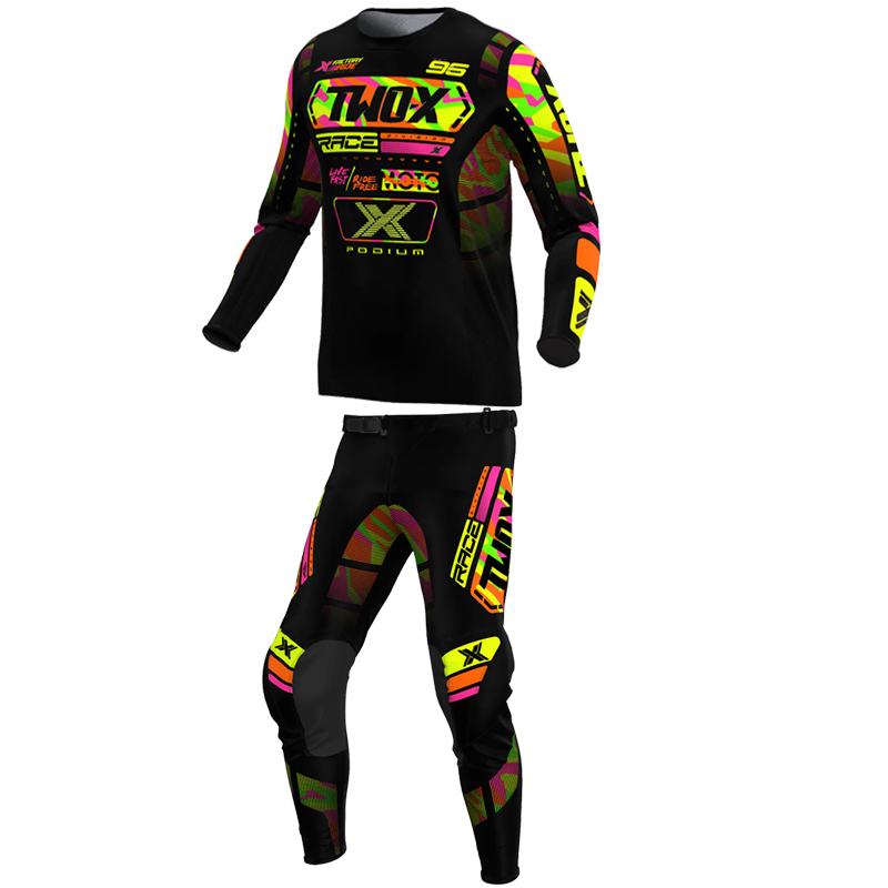 Gear X Motorcycle - NUEVO Conjunto de Motocross Two-X Podium,