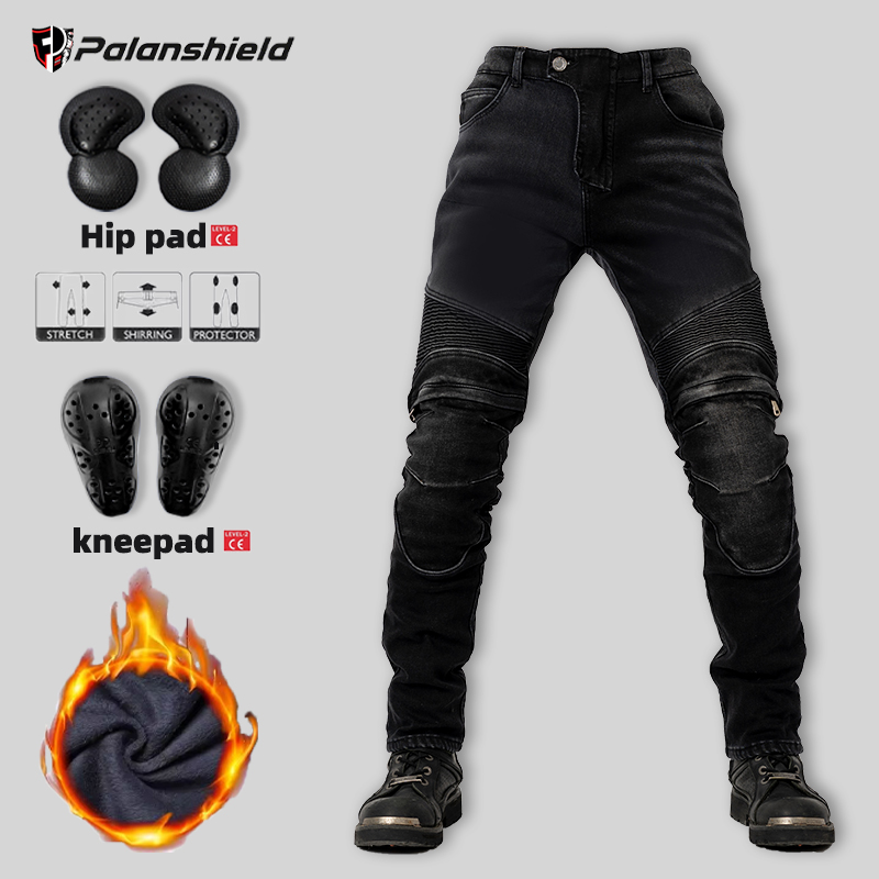 Motorcycle Gear Jeans - Pantalones de invierno para motocicleta, pantalones