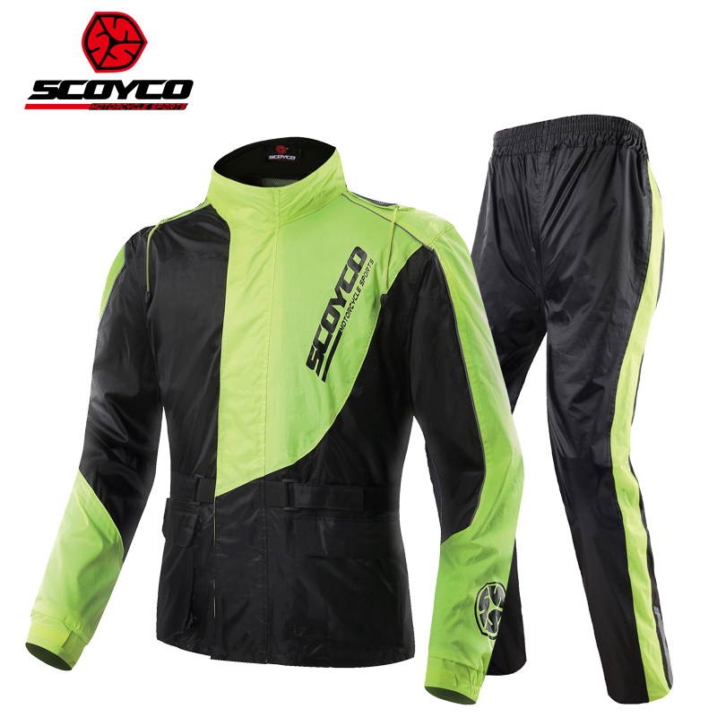 Motorcycle Rain Suit - SCOYCO motociclismo impermeable pantalones traje hombre