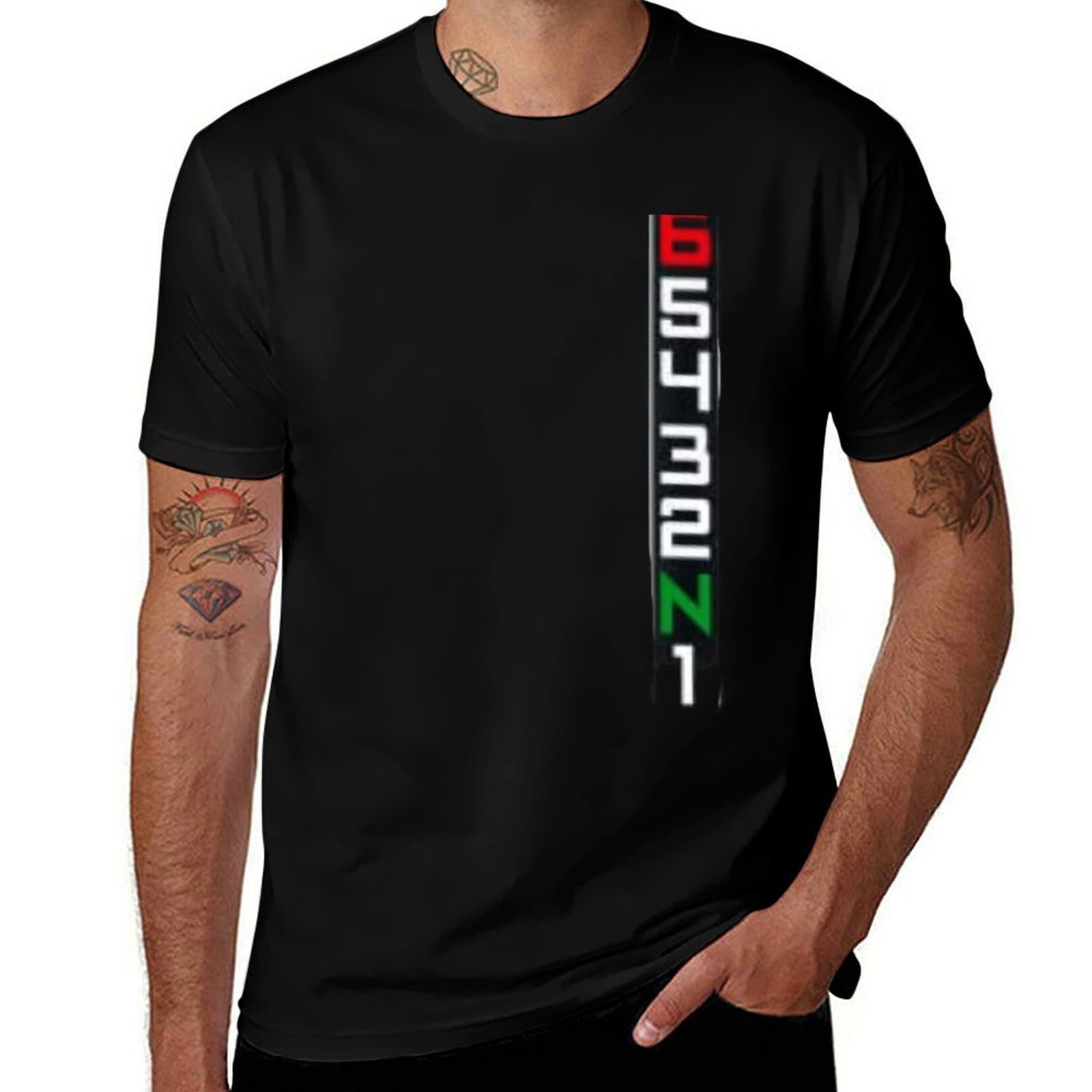 Motorcycle Gear Up Down - Camiseta Premium de seis velocidades para