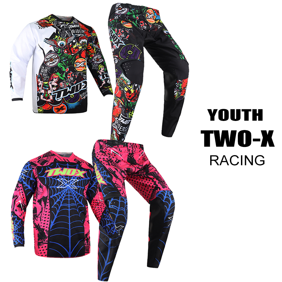 Gear X Motorcycle - Conjunto de Equipamiento de Motocross Two-X