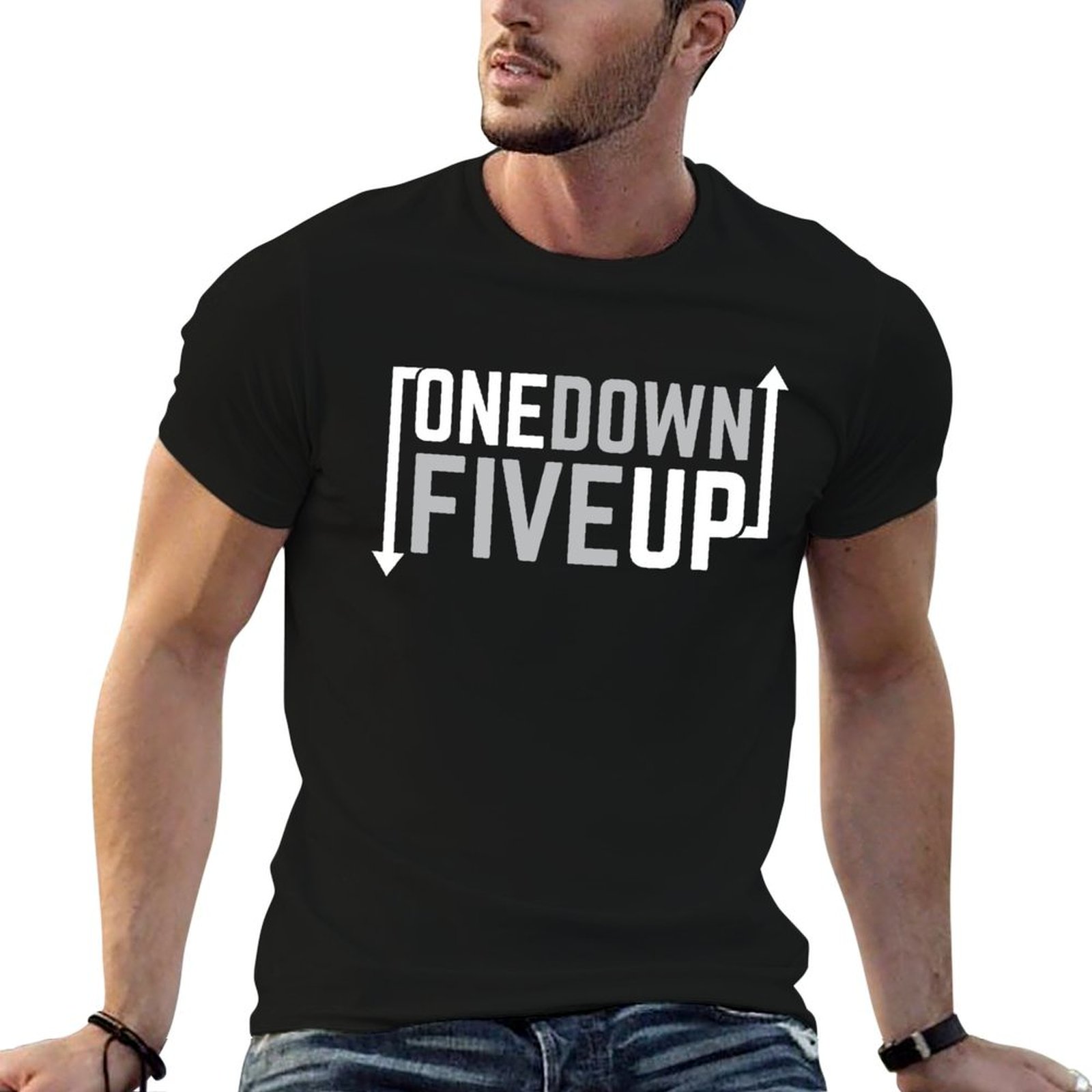 Motorcycle Gear Up Down - Camiseta con estampado de moda informal
