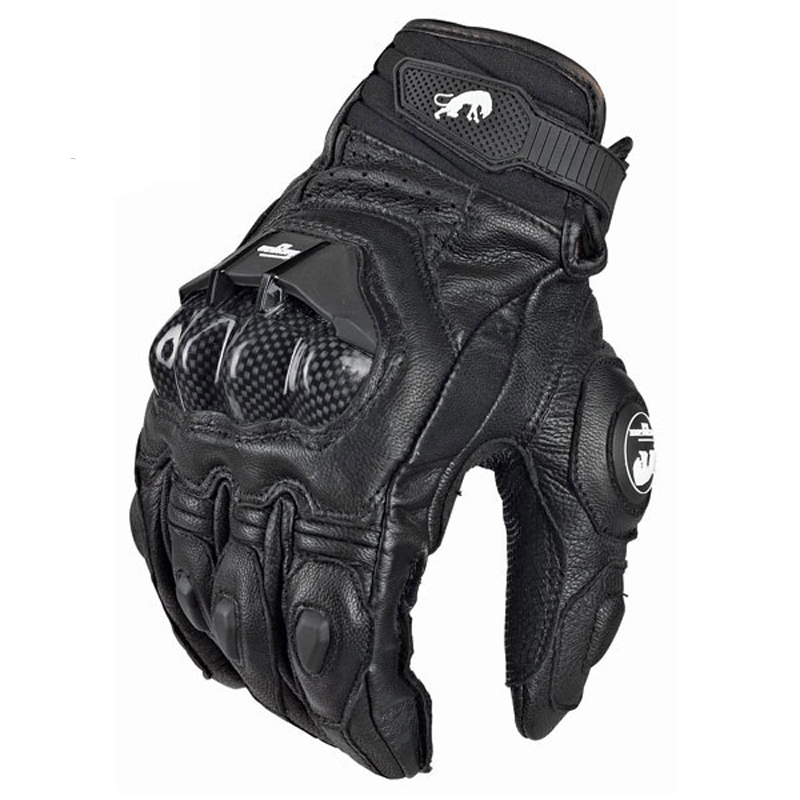 Guantes de cuero para motocicl - Motorcycle Gear Clearance reseña y precio