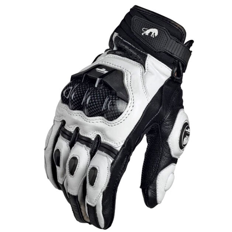 Guantes de cuero para motocicl - Motorcycle Gear Clearance reseña y precio