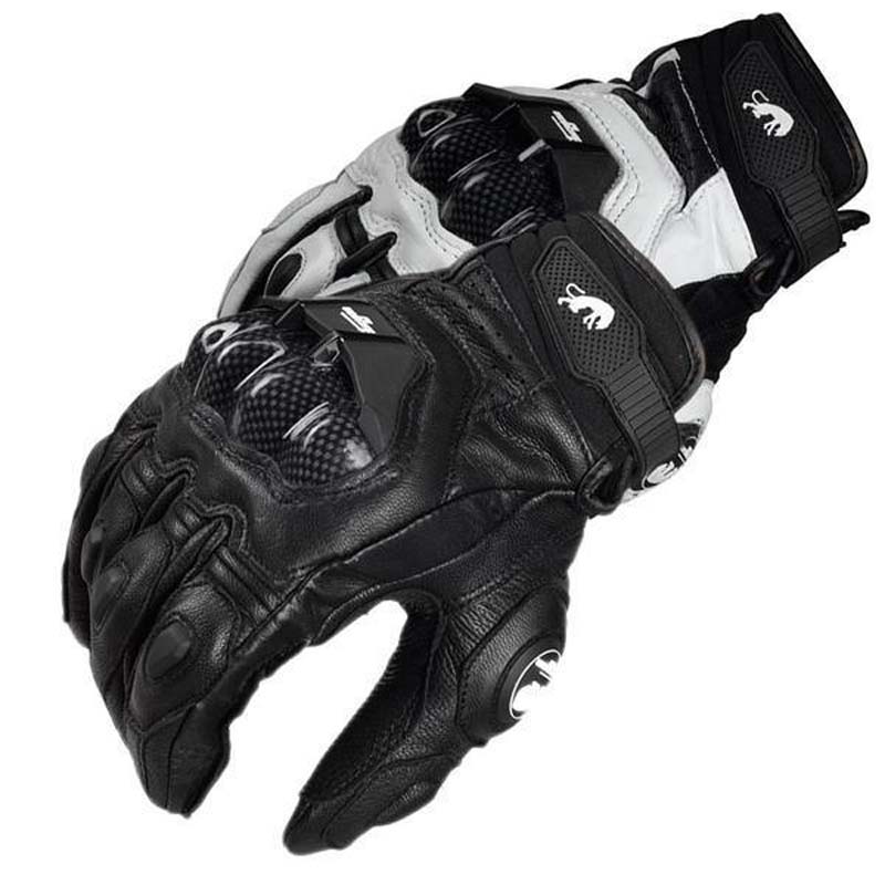 Guantes de cuero para motocicl - Motorcycle Gear Clearance reseña y precio
