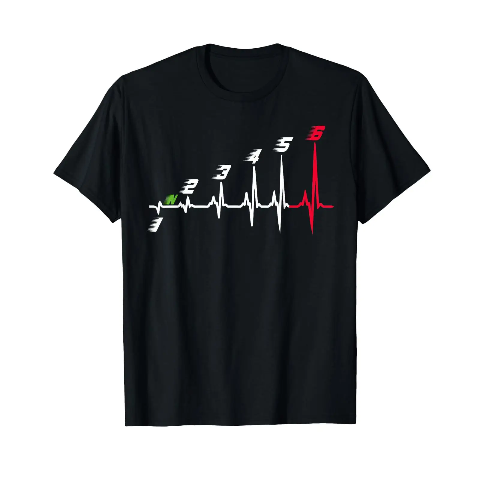Camiseta Heartbeat Motorcycle  - Motorcycle Gear Up Down reseña y precio