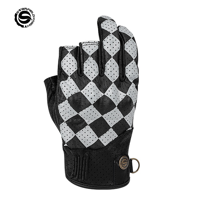 Guantes de Motocicleta de Medi - Motorcycle Gear White reseña y precio