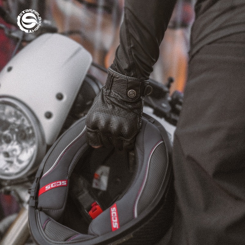Guantes de Motocicleta de Medi - Motorcycle Gear White reseña y precio