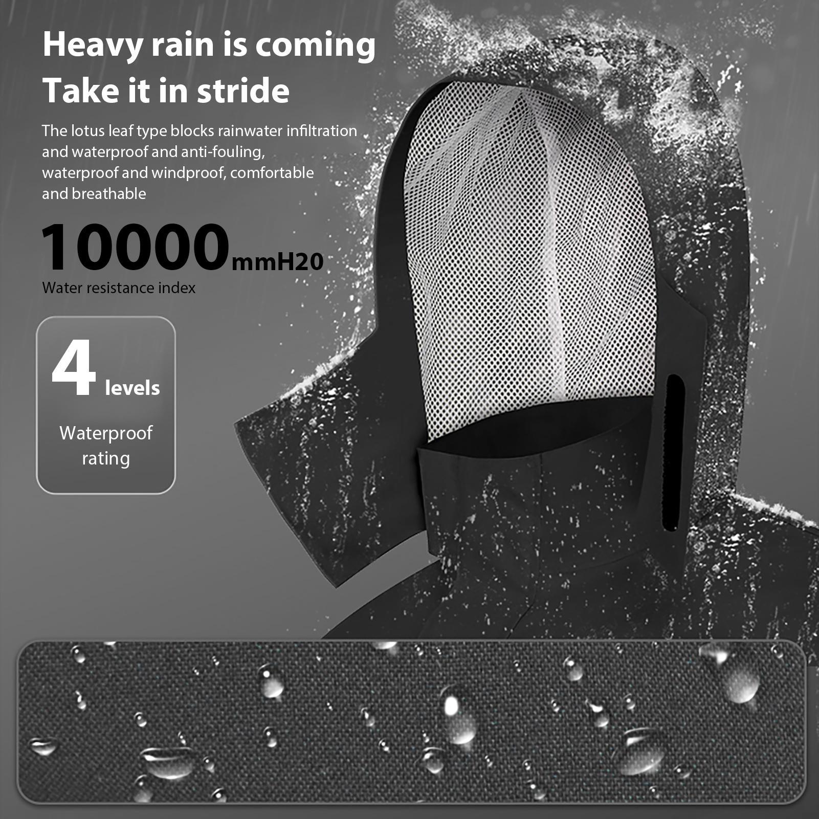Trajes Impermeables para Hombr - Motorcycle Rain Suit reseña y precio