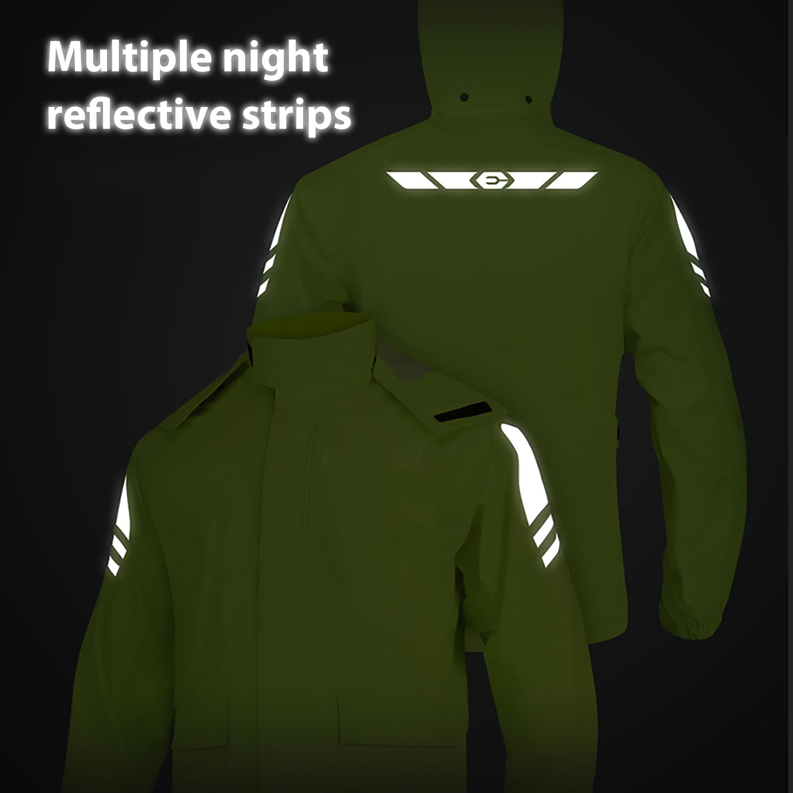 Trajes Impermeables para Hombr - Motorcycle Rain Suit reseña y precio