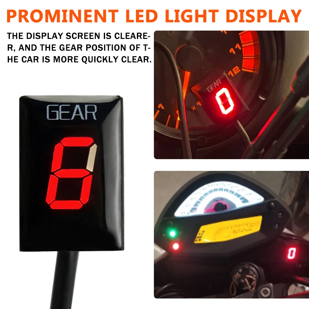 Accesorios de motocicleta indi - Gear Indicator Display reseña y precio