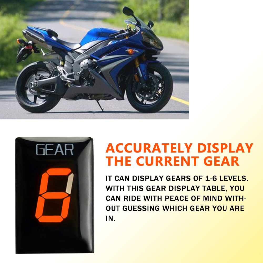 Accesorios de motocicleta indi - Gear Indicator Display reseña y precio