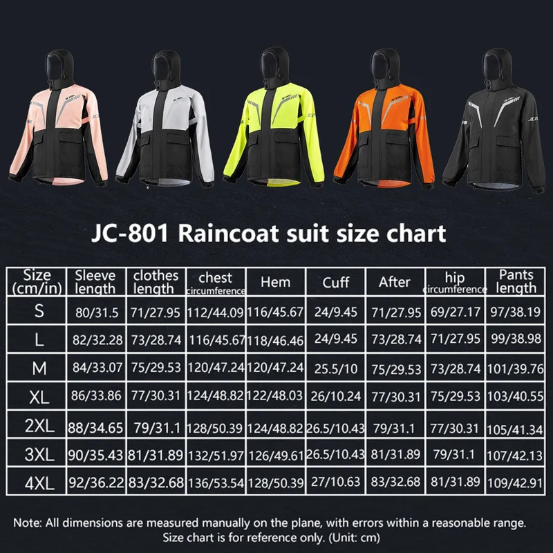 Storm-traje de lluvia para mot - Motorcycle Rain Suit reseña y precio