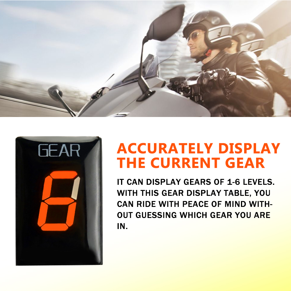 Indicador de marchas para moto - Gear Indicator Display reseña y precio
