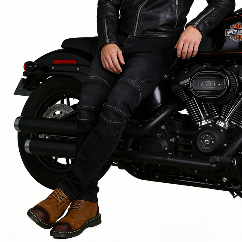 Pantalones de Motocicleta Negr - Motorcycle Gear Jeans reseña y precio