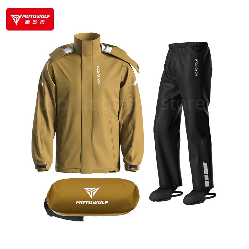 Chubasquero reflectante para m - Motorcycle Rain Suit reseña y precio