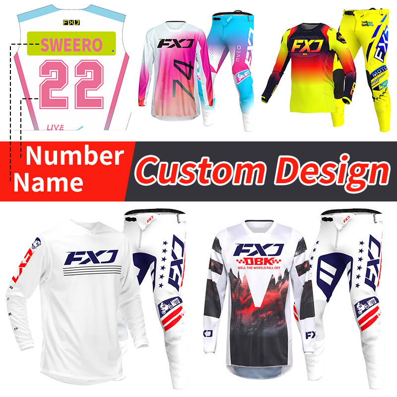 Conjunto de Jersey y Pantalone - Motorcycle Gear White reseña y precio