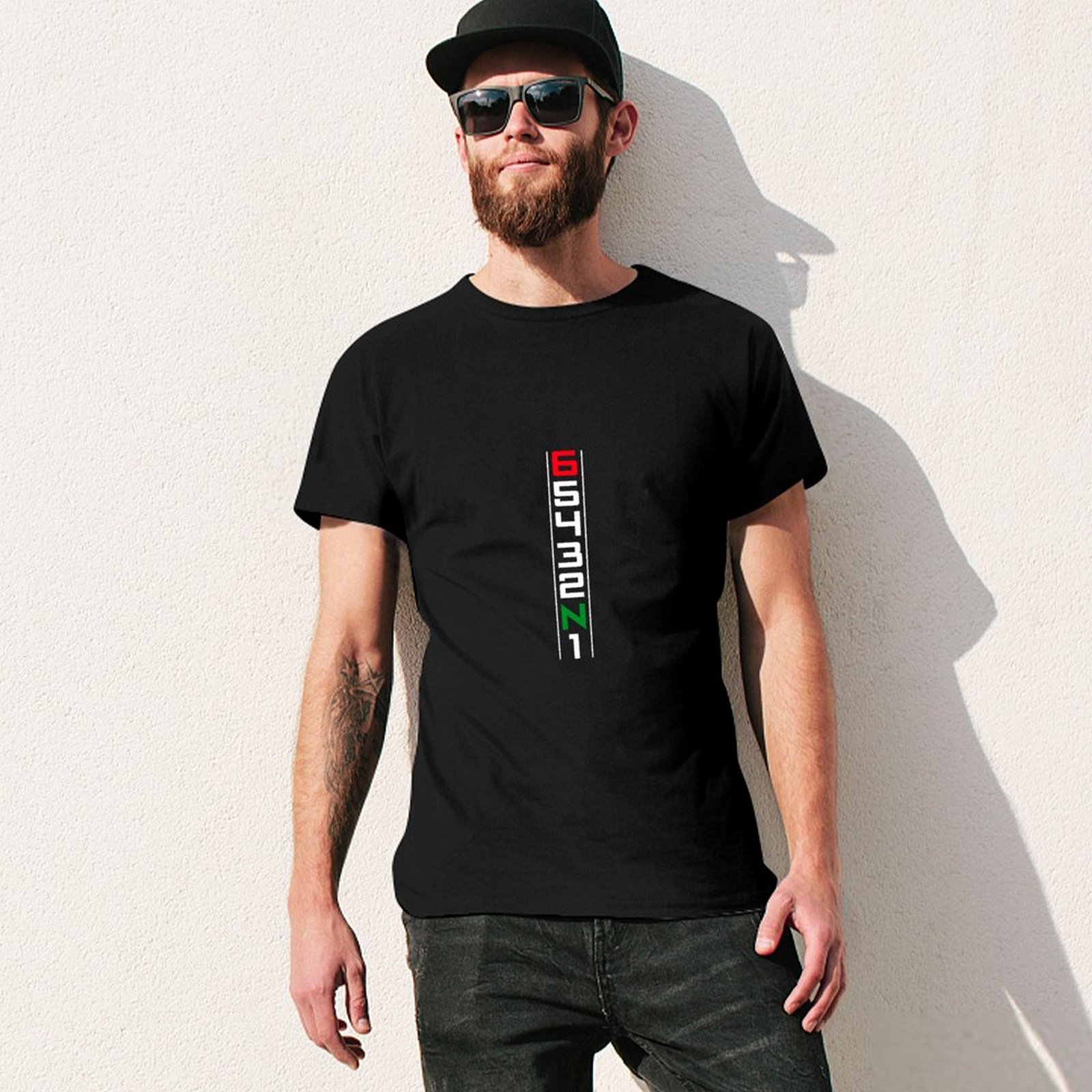 Camiseta de manga corta ligera - Motorcycle Gear Up Down reseña y precio