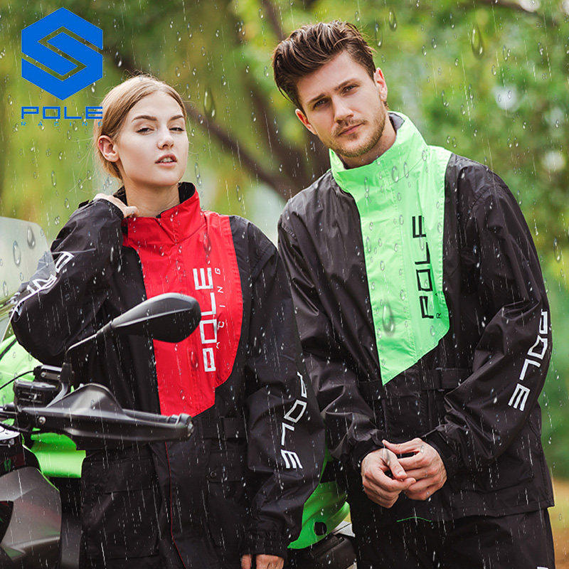 Chubasquero POLE para motocicl - Motorcycle Rain Suit reseña y precio