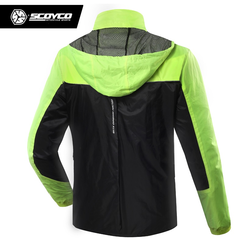 SCOYCO motociclismo impermeabl - Motorcycle Rain Suit reseña y precio
