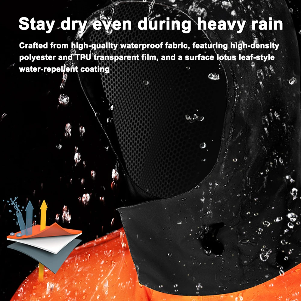 Traje Impermeable para Motocic - Motorcycle Rain Suit reseña y precio