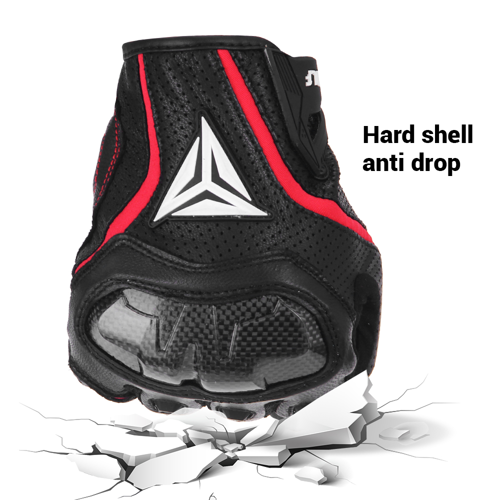 Guantes de cuero para motocicl - Motorcycle Gear Clearance reseña y precio