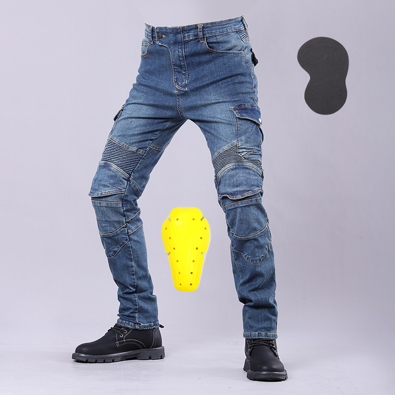 Pantalones vaqueros para motoc - Motorcycle Gear Jeans reseña y precio