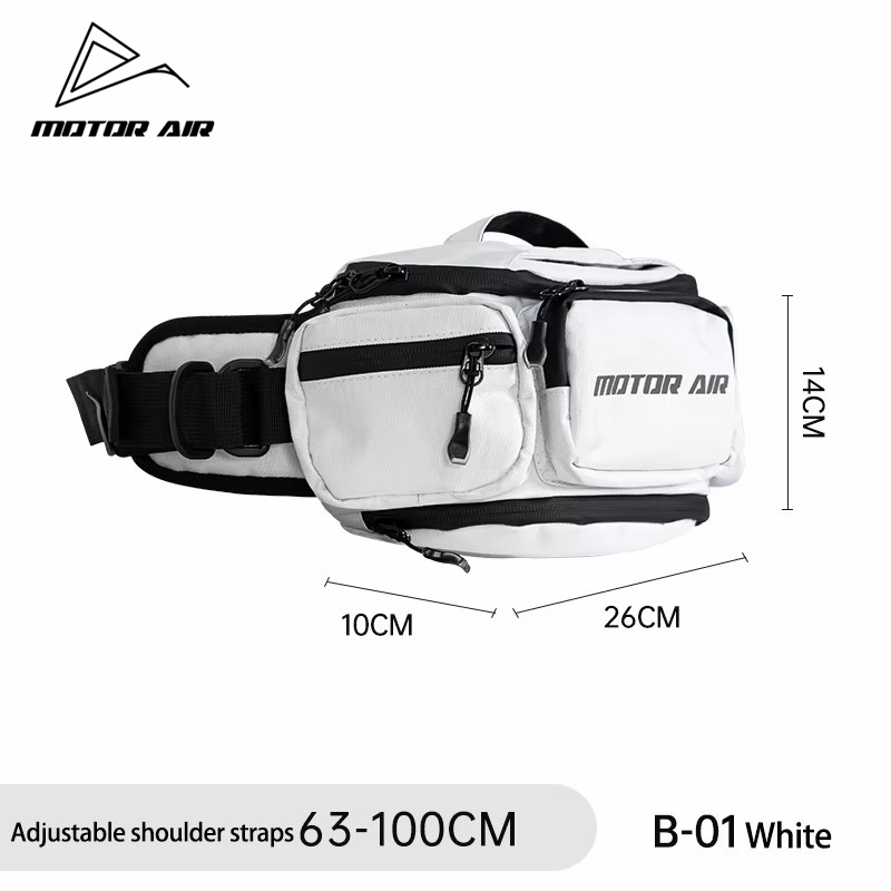 Bolsa de Cintura para Motocicl - Motorcycle Gear White reseña y precio
