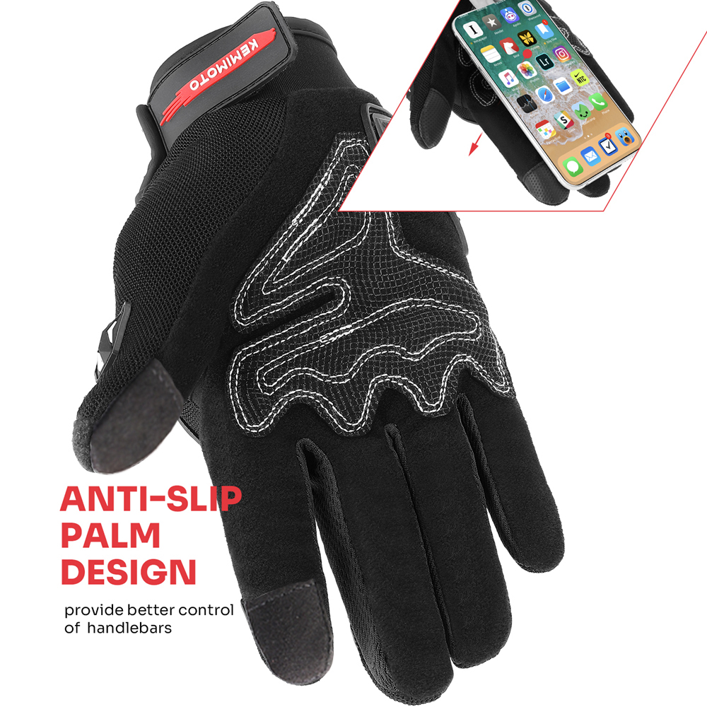 KEMITOUR Guantes de Moto de ve - Motorcycle Gear Clearance reseña y precio